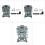 Upgraded 3D Printers  Tap Kit Aluminium Frame with-Without rail 5