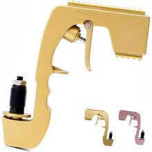 Pistola de champanhe de quarta geração, presente perfeito para animar festas, feita de liga de alumínio durável e plástico ABS, fácil de limpar