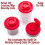 1 stk. isform - BPA-fri silikonform for ispinner - gul 4