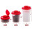 1 stk. isform - BPA-fri silikonform for ispinner - gul 5