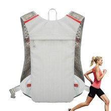 Sports Hydration Pack, Hydration Bubble Water Backpack Running Vest Grey B