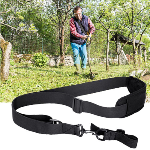 Cinto para ferramentas de jardim, compatível com roçadeiras, resistente e com comprimento ajustável, tipo cinta para soprador e soprador, 1