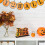 Τρομακτικό διακοσμητικό τραπεζιού για το Halloween, πινακίδα κολοκύθας και μοτίβο 5