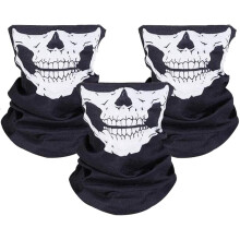 Balaclava Duty Mask for Extreme Conditions, Ghost Skeleton Ski Mask with Anti-Bacterial Breathable Fabric, Skull Face Mask All-Weather Protection for