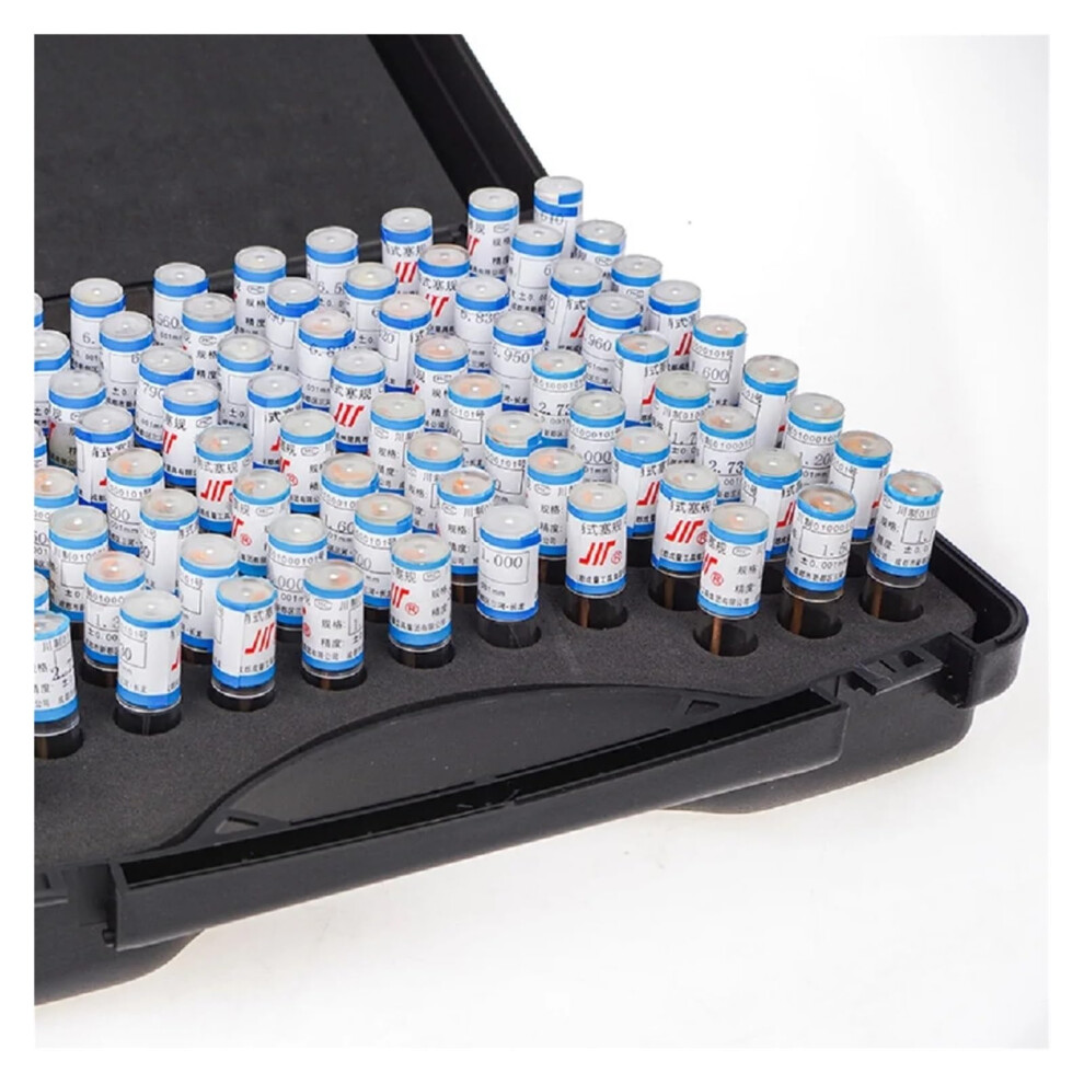 4.005.00Mm Pin Gauge Set 101Pcs Precision Steel Pin Measuring Tool With Clear Laser Markings 9412369242792