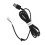 Headset-Kabel, USB-Kopfhörerkabel für-Schwarz 1