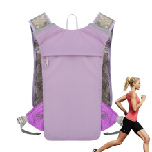 Hydration Bubble Water Backpack, Sports Hydration Vest for Running Cycling Purple