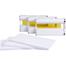 Thermische sublimatieprinter, fotopapier en inktcartridgeset