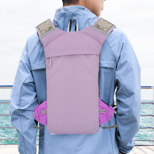 Sports Hydration Pack, Hydration Bubble Water Backpack Running Vest Violet C 1
