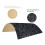 Plaque de construction en acier diamant PEO PET, accessoire pour 4