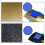 Plaque de construction en acier diamant PEO PET, accessoire pour 2