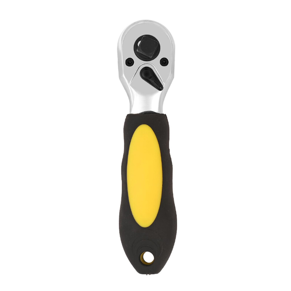 72Tooth Doubleended Ratchet Wrench 1/4 3/8 1/2 Drive Chrome Vanadium For Auto 9189345092275