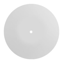 Acrylic Turntable Mat Platter Slipmat for 12" Record-White