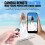 Bluetooth Ring Remote with Ergonomic Finger Design for Phone Scrolling and Control for iOS Devices Pink 4