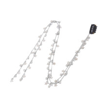 Elegant Braided Hair Extension Chain Tassels Hair Clip Women Barrette Hair Jewelry Fashionable Ornament Hair Extension Chain