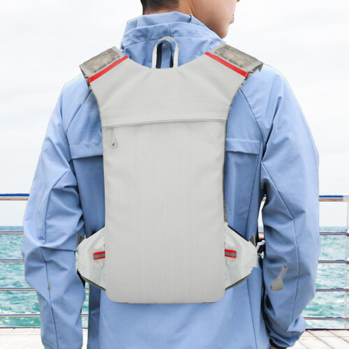 Hydration backpack for cycling, jogging, gray B 1