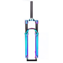 Mountain bike suspension fork 26/27.5/29 inch, air fork 11/8 disc brake, suspension fork quick release 9mm 100mm travel manual lockout HL 1960g.