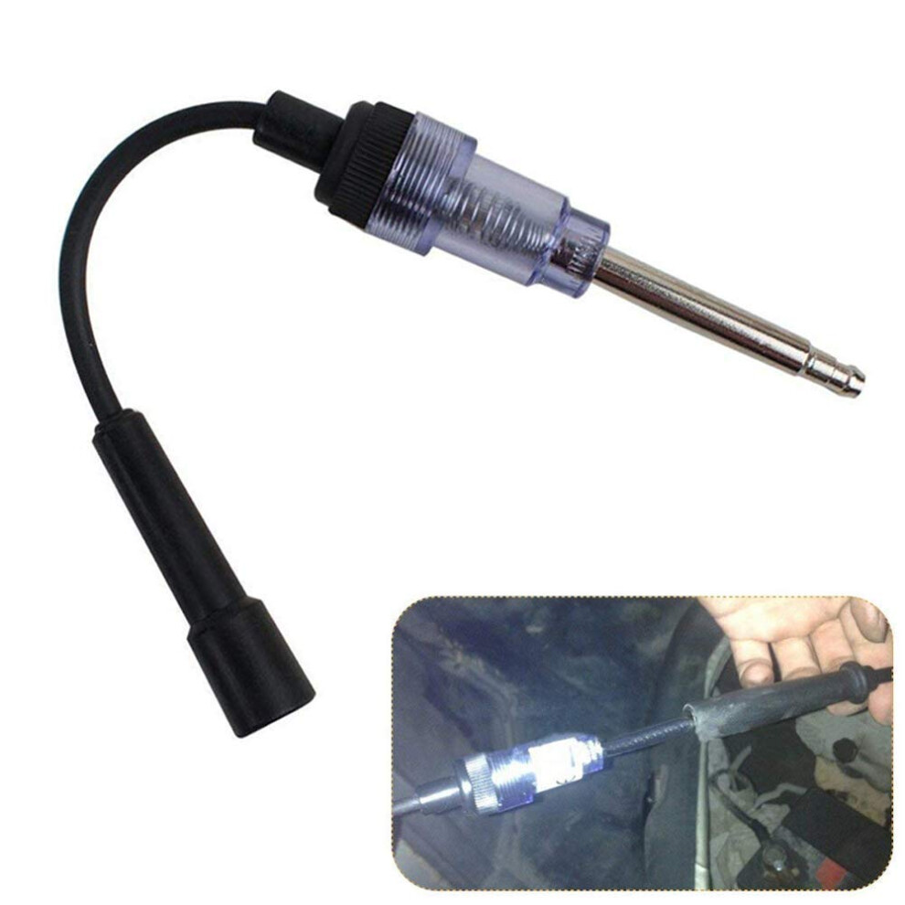 Ignition Spark Tester 612V Inline Tool For Quick Engine Diagnosis Car Motorcycle Lawnmower 9365049000956