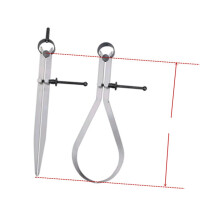 3Piece Vernier Caliper Protractor Vice Sensor Pad Pliers for Measuring Clear Gauge Combination Micrometer Bleeding Ruler Machinists Tools Black