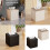 Stylish Tissue Storage Box Clear Bright Color with-Black 3