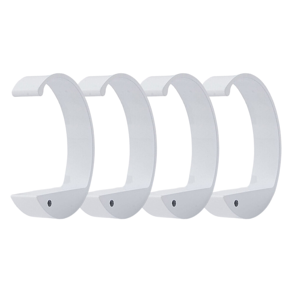 White 4Pieces Purse Holder Hook For Desk Organizing Bags