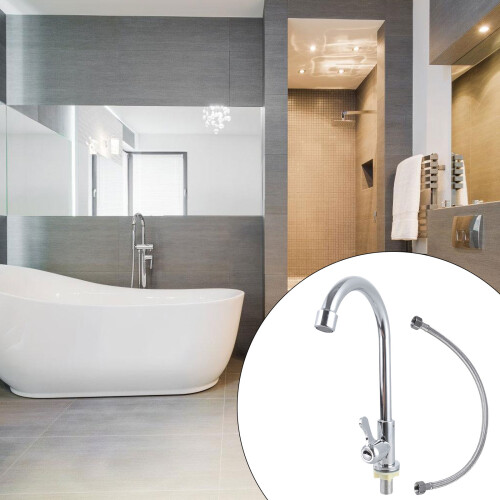 Robinet de lavabo de salle de bains de qualité, doté d'un bec 2