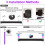 Delicate USB Powered Blacklight Lamp Delicate Lighting-2 pack 2