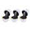3pcs Portable Rings Box LED Light for Proposals Rose-White 1