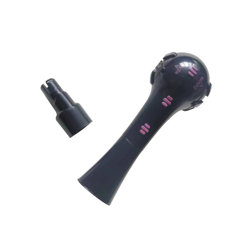 Breathing Inhaler for Lung Mucus Relief, Natural Breathing Aid, Black, 1 Piece