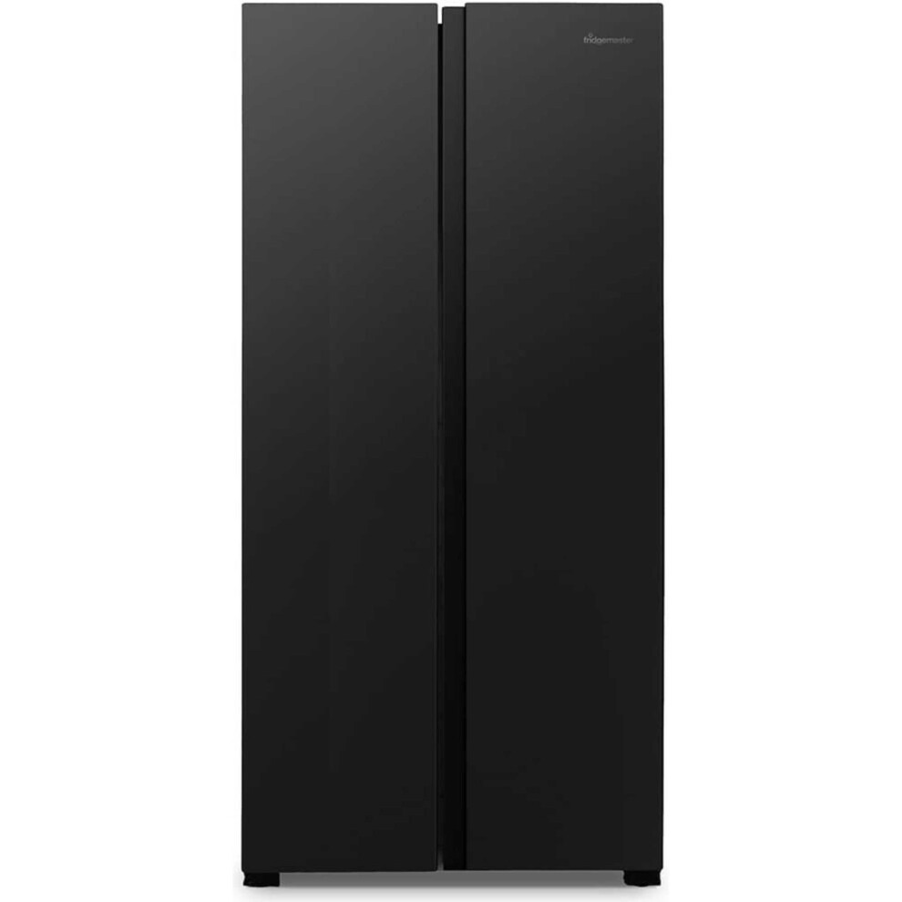 Fridgemaster Ms83430eb American Fridge Freezer