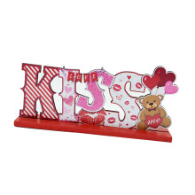 Houtsnijwerk Decoratie voor Valentijnsdag Handgemaakte-23008