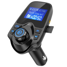 Revolutionieren Sie Ihr Fahrerlebnis mit unserem Bluetooth-Autoadapter – mit brillantem Farbdisplay und Dual-USB-Schnellladefunktion | Hohe