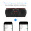 Ασύρματο ηχείο Bluetooth, φορητό κιτ αυτοκινήτου hands-free με μαγνητικό κλιπ ζελατίνας, 8