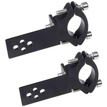 Strong Durable Motorcycle Light Mounts, Adjustable Mount For 22Mm-36Mm Tube Clamps, Easy To Install And Rustproof Light Bar Mounting Brackets With