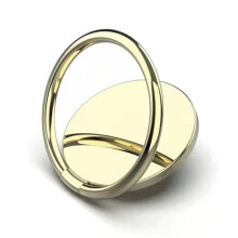Elegante anello di supporto per telefono, supporto pieghevole a 180 in lega di zinco, rotazione libera per una visualizzazione ottimale, metallo di