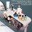 Automatic Toothpaste Squeezer Wall-Mounted, Black ABS Material For Durable And Stylish Usage In Smart Home Bathroom Accessories, Large Storage Tray, 4