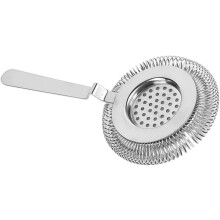 High-Quality Cocktail Strainer, Designed For Professional Bartenders, Ergonomic Four-Pronged Design For Ultimate Control, High-Density Coil Ensures