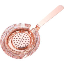 Stylish Hawthorne Strainer, Ergonomic Handle, Tight Coil Spring, A Timeless Addition To Your Barware Collection
