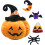 Καλάθι με λούτρινα ζωάκια για το Halloween, λούτρινο μαξιλάρι με λούτρινα ζωάκια για 1