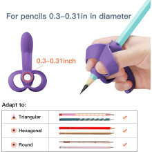 Ergonomische Schreibhilfe zur Korrektur der Handschrift, Stiftgriffe zur Vermeidung von Fingerkuppen, komfortables, hohles Design zur