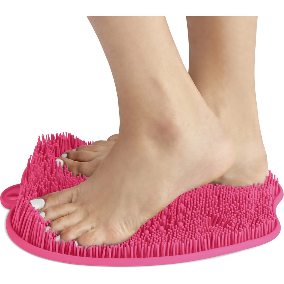 Shower Foot Scrubber for Odor Elimination, Exfoliation Helps Keep Feet Fresh and Healthy