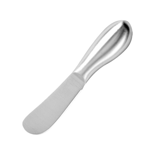 Butter Spreader Stainless Steel Cheese Knife with Ergonomic Rounded Handle Rustproof Design