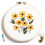 DIY Craft Embroidery Kit For Beginners, Pre-Designed Patterns On Patterned Embroidery Fabric With Adjustable Embroidery Hoop, Step-By-Step 5
