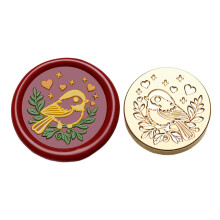 Animal Series Sealing Waxed Stamp Rabbits Wax-Cute fat bird