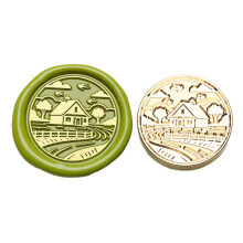 Heart Bear Wax Seal Stamp for Card Decorations-Chunyan Ranch