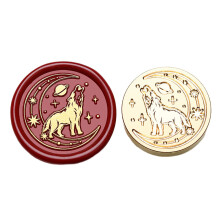 Rabbits Wax Seal Stamp Animal Series-Lone Wolf of Stars a