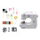 Electric Sewing Machine 12 Stitching Pattern with Accessories-4 1