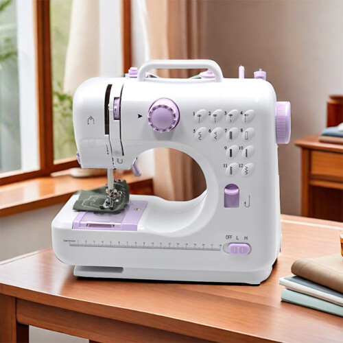 Electric Sewing Machine 12 Stitching Pattern with Accessories-4 2