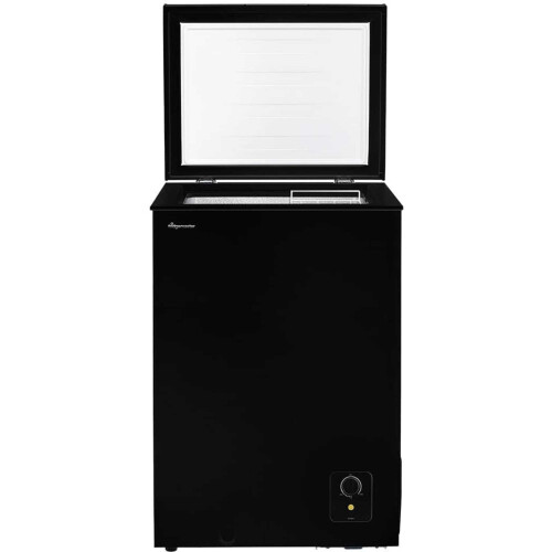Fridgemaster Chest Freezer - Black - E Rated 1