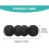 Back Roller, Trigger Point Deep Tissue Roller, WaveShape Hardness Roller Stick, Yoga Column For Muscle Recovery 5